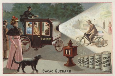 Carrosse motorisé avec un phare puissant - European School